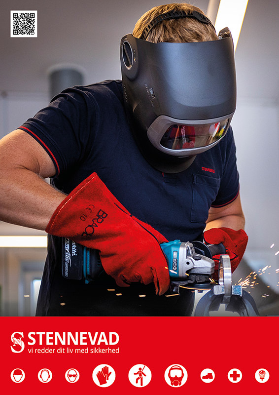 Forside af Stennevads svejsebrochure