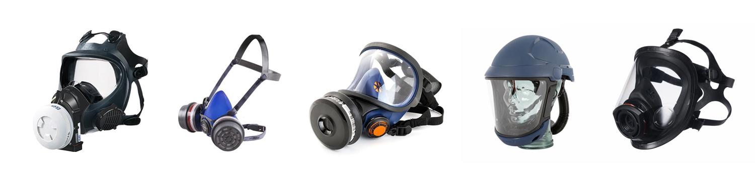 Forskellige typer af åndedrætsværn